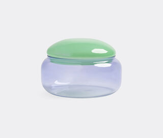 &amp;k Amsterdam 'Puffy' jar, lilac multicolor MULTICOLOUR AMST25JAR360MUL