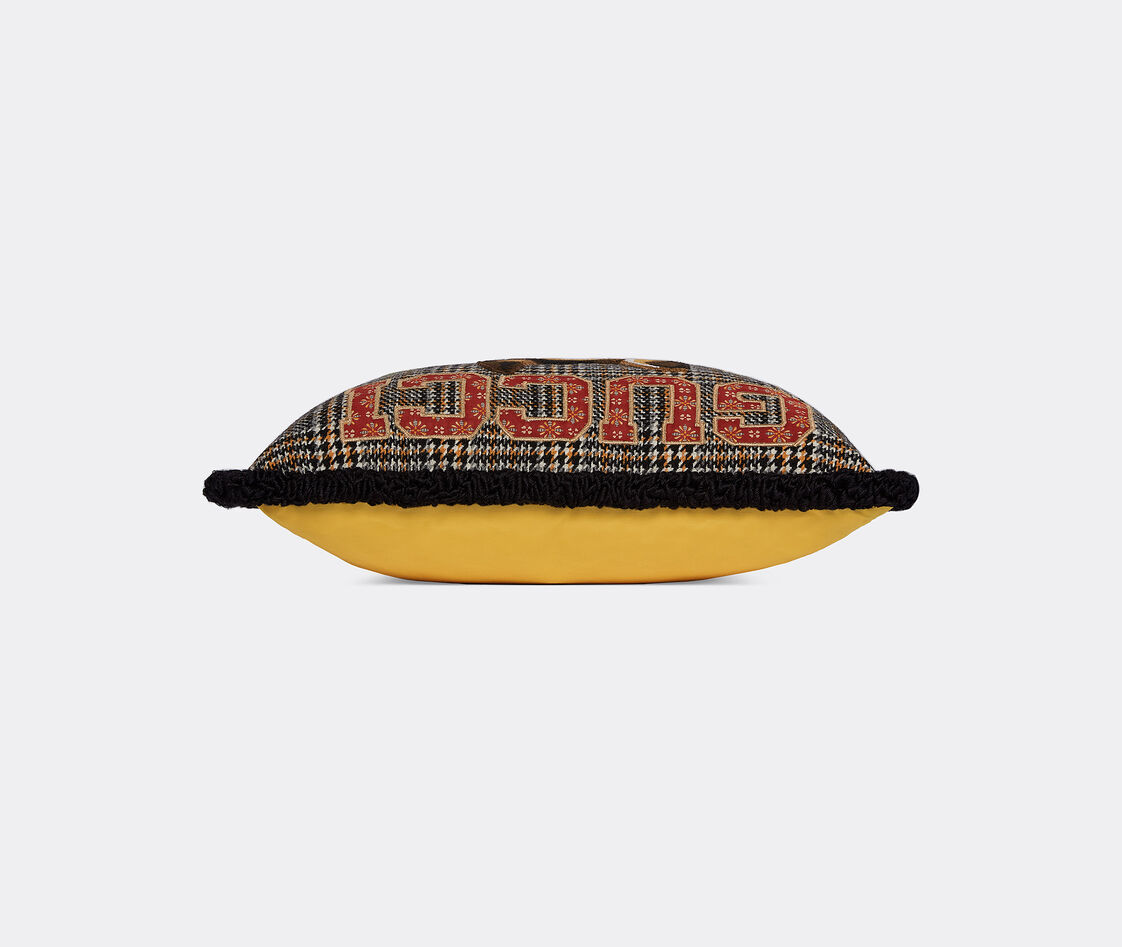 Shop Gucci Cushions Brown In Brown, Multicolor