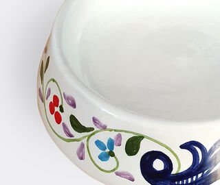Les-Ottomans 'Pet Ottomans' bowl, blue MULTICOLOUR OTTO21PET924MUL