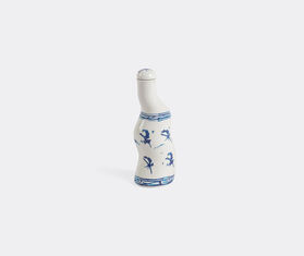 Seletti &#39;Classics on Acid, Tokkuri&#39; seasoning bottle, white and blue MULTICOLOUR SELE25POR073MUL