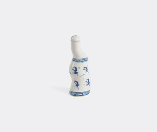 Seletti 'Classics on Acid, Tokkuri' seasoning bottle, white and blue MULTICOLOUR SELE25POR073MUL