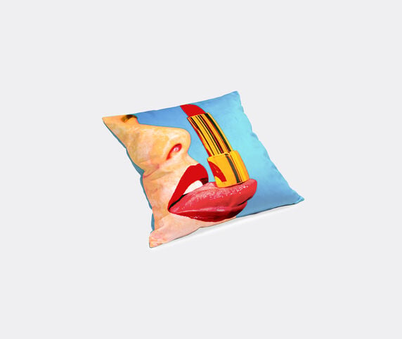 Seletti 'Tongue' cushion, UK LIGHT BLU/MULTICOLOR SELE21FIR838MUL
