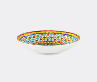 Dolce&amp;Gabbana Casa 'Carretto Siciliano' soup plate, set of two MULTICOLOUR DGCA22SET583MUL