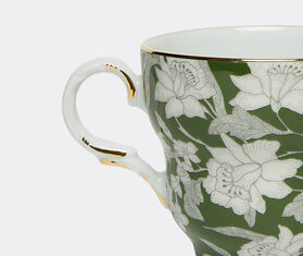 La DoubleJ 'Lilium Avorio Big Mama' cup and saucer GREEN LADJ22BIG741MUL