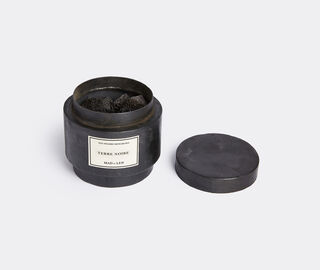 Mad et Len 'Monarchia' pot pourri totem, Terre noire BLACK MALE20POT078BLK