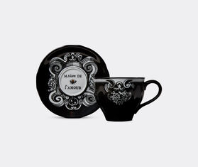 Gucci &#39;Star Eye&#39; demitasse cup and saucer, set of two, black BLACK GUCC18CUP276BLK