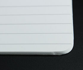 Ogami 'Professional' small ruled notebook, black BLACK OGAM19NOT167BLK