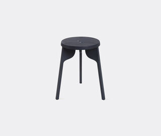 Zanat 'Tattoo Eyes' stool, maple BLACK ZANA20TAT718BLK