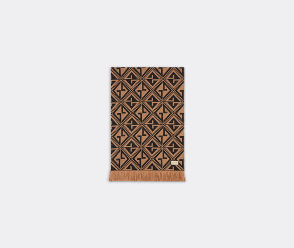 Gucci 'Rhombus' plaid blanket BROWN GUCC22PLA218BRW