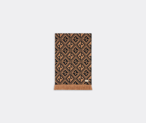 Gucci 'Rhombus' plaid blanket brown ${masterID}