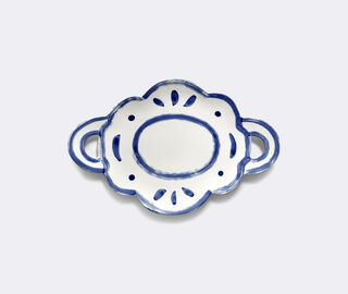 Serax 'Line-Up 03' platter, blue and white WHITE SERA26SER228WHI