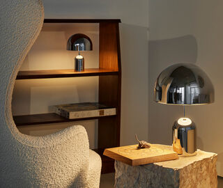Tom Dixon 'Bell' table lamp, silver SILVER TODI23BEL332SIL