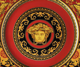 Rosenthal &#39;Medusa&#39; service plate MULTICOLOUR ROSE21MED571MUL