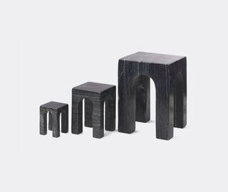 Gejst &lsquo;Arkis&rsquo; bookend, black BLACK GEJS23ARK418BLK
