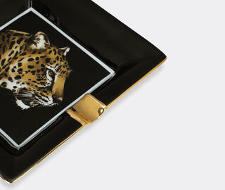 Dolce&amp;Gabbana Casa 'Leopardo' ashtray, square, medium MULTICOLOUR DGCA22POR361MUL