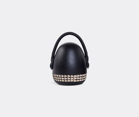 Zanat &#39;Stop Me&#39; bookend, white on black BLACK ZANA20STO855BLK