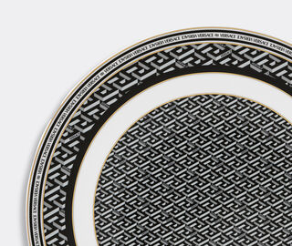 Rosenthal 'La Greca Signature'  service plate, black BLACK ROSE23SIG718BLK