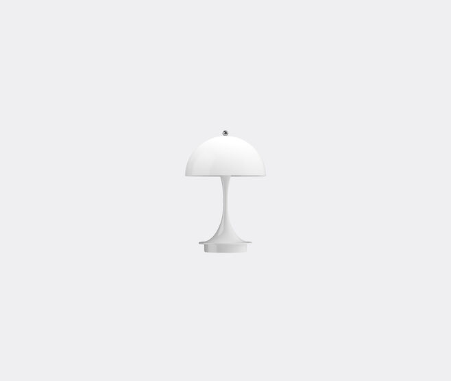Louis Poulsen 'Panthella 160 V3' LED portable lamp, opal white WHITE LOPO24PAN342WHI
