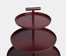 Normann Copenhagen 'Glaze' three-tier cake stand RED NOCO20GLA785RED