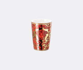 Rosenthal &#39;Medusa Garland&#39; candle with lid, red RED ROSE24MED085RED