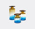 Serax 'Wind & Fire' vase, multicolor, small amber, blue SERA22VAS672MUL