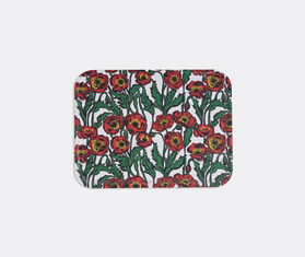 La DoubleJ 'Big Blooms Bianco' rectangular tray MULTICOLOUR LADJ22REC672MUL