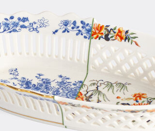 Seletti 'Hybrid Desivia' bread basket, multicolor MULTICOLOUR SELE25POR189MUL