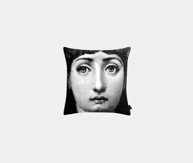 Fornasetti &#39;Tema e Variazioni N.1, N.6&#39; cushion, black and white WHITE FORN24CUS390MUL