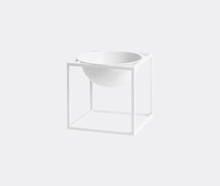 Audo Copenhagen 'Kubus' bowl, small, white WHITE BYLA22BOW309WHI