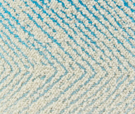 Missoni 'Brouges' cylindrical pouf, petroleum multicolor TURQUOISE MIHO23BRO319GRN