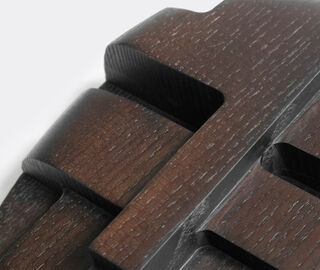 Origin Made 'Ornament and Crime' wall sculpture, dark brown BROWN ORMA24ORN822BRW