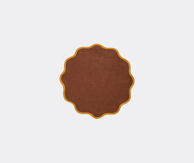 La DoubleJ &#39;Rainbow Chocolate Cloud&#39; tablemat, set of two BROWN LADJ23CLO956BRW