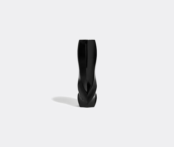 Zaha Hadid Design 'Braid' vase, tall, black undefined ${masterID}