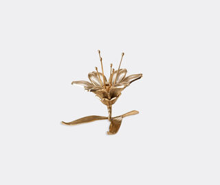 POLSPOTTEN 'Lilly' candle holder GOLD POLS22CAN386GOL