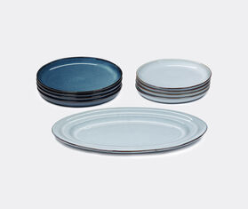 Serax 'Pure' dinner set, 9 pieces BLUE SERA22ENS187BLU