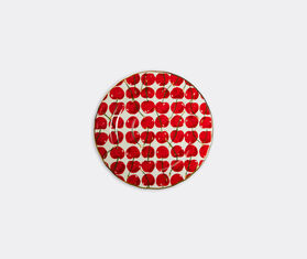 La DoubleJ &#39;Cherries Avorio Big Mama&#39; cup and saucer IVORY LADJ22BIG727MUL