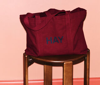 Hay 'HAY' shopper bag, burgundy BURGUNDY HAY125SHO235BUR
