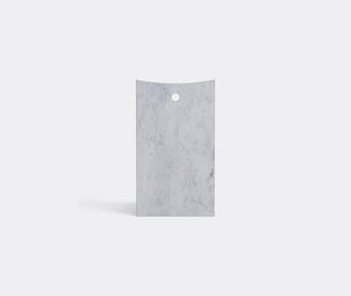 MCGANNON SAAD 'Thebes' chair, bianco Carrara WHITE MCSA25THE198WHI