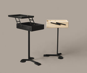 Karakter &#39;Comodo&#39; cabinet, oak LIGHT BROWN KARA20COM359BRW