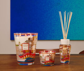 Baobab Collection 'Monaco' candle, small, multicolor MULTICOLOUR BAOB26SCE180MUL