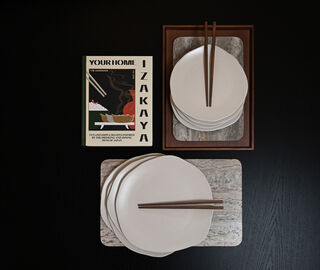 101 Copenhagen 'Native' dinner and dessert plate, set of eight, birch MULTICOLOUR COPH24NAT956BEI