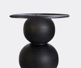Zanat 'Aurora' candle holder, small BLACK ZANA20AUR015BLK