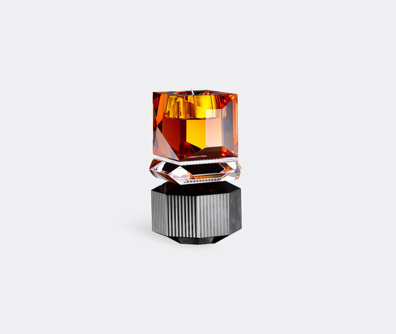 Reflections Copenhagen 'Dakota' tealight holder amber, black REFL20DAK037BRW
