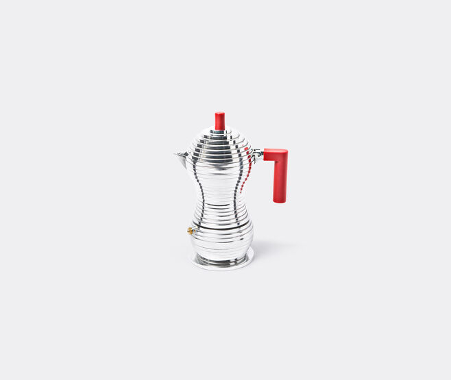 Alessi 'Pulcina' espresso maker, medium GREY ALES15PUL073SIL