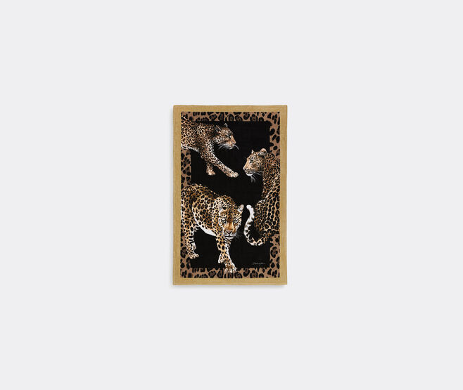 Dolce&Gabbana Casa 'Leopardo' beach towel MULTICOLOUR DGCA23BEA928MUL