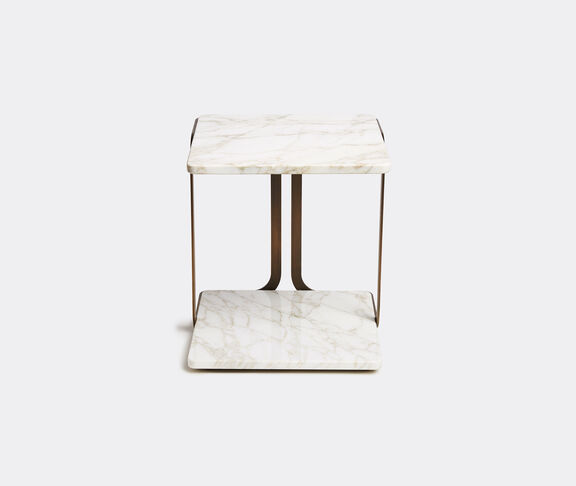 Marta Sala Éditions 'T1 Harry' side table bronze, white ${masterID}