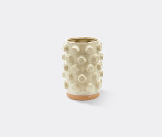 POLSPOTTEN 'Structure' vase, beige BEIGE POLS25VAS244BEI