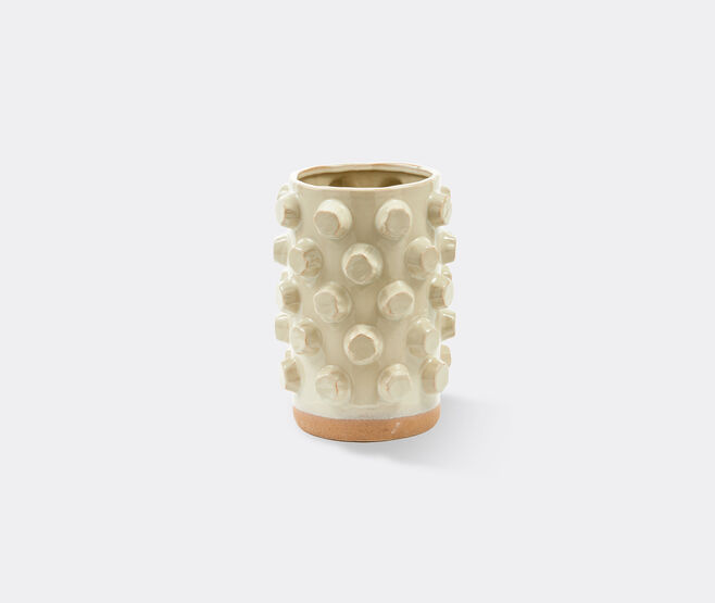 POLSPOTTEN 'Structure' vase, beige BEIGE POLS25VAS244BEI