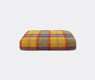 Gucci 'Gucci tartan' blanket, yellow MULTICOLOUR GUCC21PLA262MUL