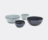 Serax 'Pure' bowls, set of four blue SERA22ENS156BLU